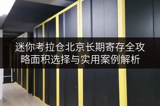 迷你考拉仓北京长期寄存全攻略面积选择与实用案例解析 迷你考拉仓北京长期寄存全攻略面积选择与实用案例解析
