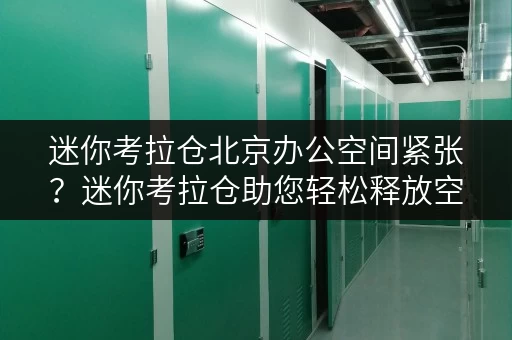 迷你考拉仓北京办公空间紧张?迷你考拉仓助您轻松释放空间 迷你考拉仓北京办公空间紧张?迷你考拉仓助您轻松释放空间