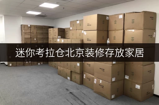 迷你考拉仓北京装修存放家居，迷你考拉仓省心解决方案