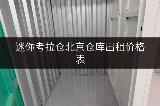 迷你考拉仓北京仓库出租价格表,随存随取,便捷无忧 迷你考拉仓北京仓库出租价格表,随存随取,便捷无忧