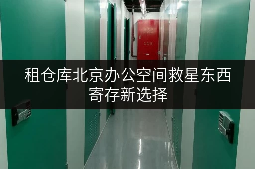 租仓库北京办公空间救星东西寄存新选择,迷你考拉仓助力企业高效办公 租仓库北京办公空间救星东西寄存新选择,迷你考拉仓助力企业高效办公