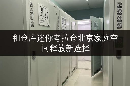 租仓库迷你考拉仓北京家庭空间释放新选择，告别杂乱，拥抱品质生活