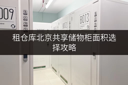 租仓库北京共享储物柜面积选择攻略,让空间利用更智慧 租仓库北京共享储物柜面积选择攻略,让空间利用更智慧