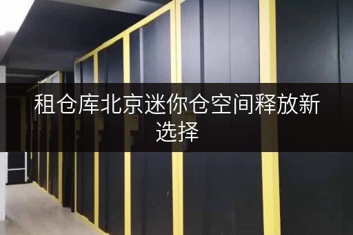 租仓库北京迷你仓空间释放新选择，收费透明，品质生活再升级