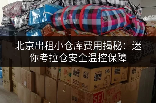 北京出租小仓库费用揭秘:迷你考拉仓安全温控保障 北京出租小仓库费用揭秘:迷你考拉仓安全温控保障