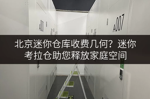 北京迷你仓库收费几何?迷你考拉仓助您释放家庭空间 北京迷你仓库收费几何?迷你考拉仓助您释放家庭空间