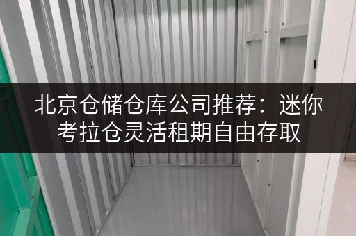 北京仓储仓库公司推荐:迷你考拉仓灵活租期自由存取 北京仓储仓库公司推荐:迷你考拉仓灵活租期自由存取