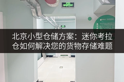 北京小型仓储方案:迷你考拉仓如何解决您的货物存储难题 北京小型仓储方案:迷你考拉仓如何解决您的货物存储难题