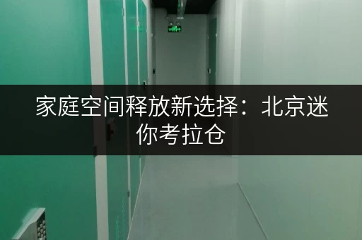 家庭空间释放新选择:北京迷你考拉仓 家庭空间释放新选择:北京迷你考拉仓