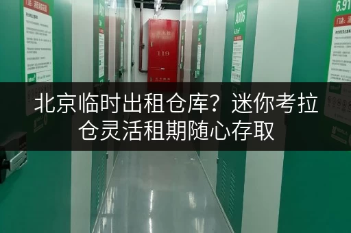 北京临时出租仓库?迷你考拉仓灵活租期随心存取 北京临时出租仓库?迷你考拉仓灵活租期随心存取