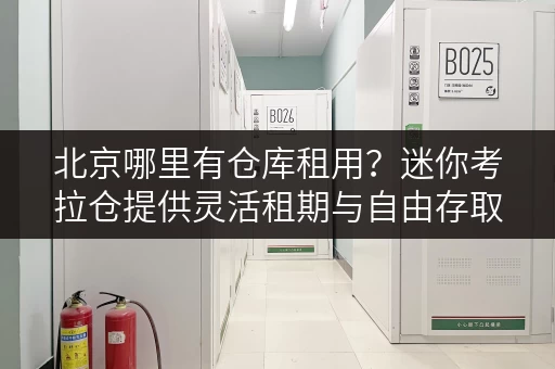 北京哪里有仓库租用?迷你考拉仓提供灵活租期与自由存取 北京哪里有仓库租用?迷你考拉仓提供灵活租期与自由存取