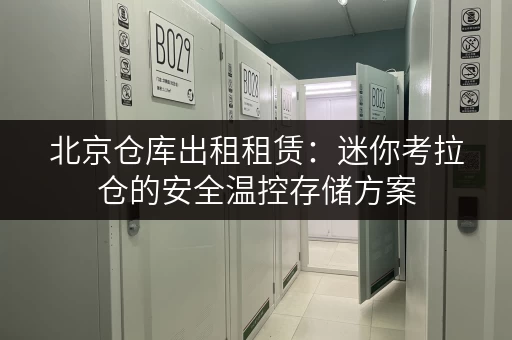 北京仓库出租租赁:迷你考拉仓的安全温控存储方案 北京仓库出租租赁:迷你考拉仓的安全温控存储方案