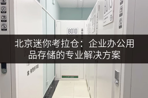 北京迷你考拉仓:企业办公用品存储的专业解决方案 北京迷你考拉仓:企业办公用品存储的专业解决方案