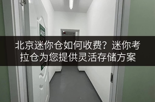 北京迷你仓如何收费?迷你考拉仓为您提供灵活存储方案 北京迷你仓如何收费?迷你考拉仓为您提供灵活存储方案