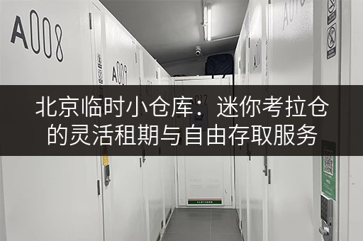 北京临时小仓库:迷你考拉仓的灵活租期与自由存取服务 北京临时小仓库:迷你考拉仓的灵活租期与自由存取服务