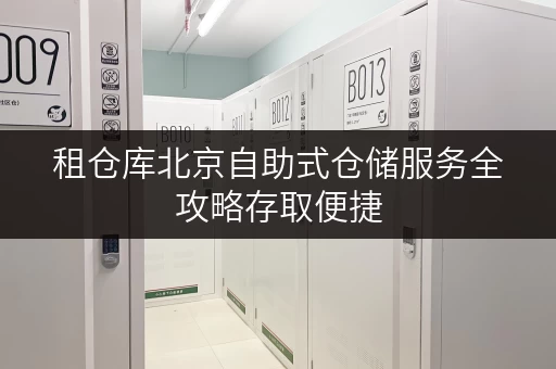 租仓库北京自助式仓储服务全攻略存取便捷,全天候无忧 租仓库北京自助式仓储服务全攻略存取便捷,全天候无忧
