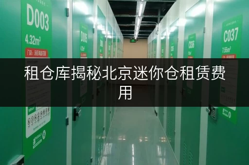租仓库揭秘北京迷你仓租赁费用,这些省钱技巧你一定要知道! 租仓库揭秘北京迷你仓租赁费用,这些省钱技巧你一定要知道!