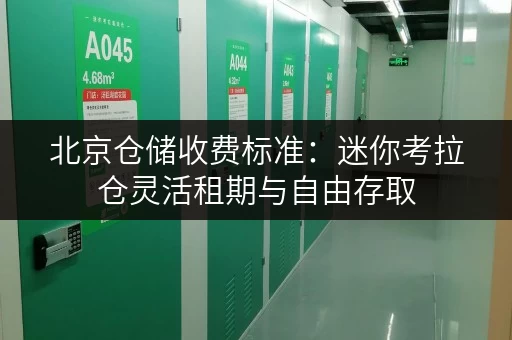 北京仓储收费标准：迷你考拉仓灵活租期与自由存取