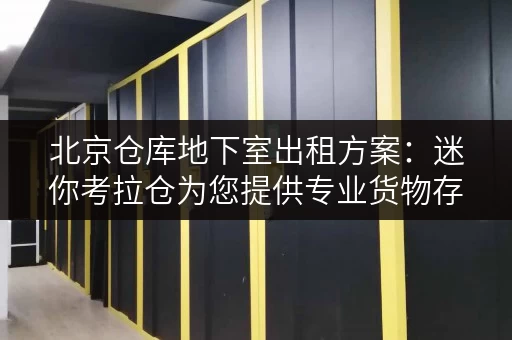 北京仓库地下室出租方案：迷你考拉仓为您提供专业货物存储