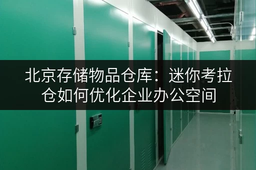 北京存储物品仓库:迷你考拉仓如何优化企业办公空间 北京存储物品仓库:迷你考拉仓如何优化企业办公空间