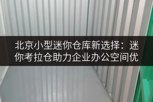 北京小型迷你仓库新选择:迷你考拉仓助力企业办公空间优化 北京小型迷你仓库新选择:迷你考拉仓助力企业办公空间优化